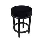Meridian Furniture, Tabouret de comptoir Monette en velours noir