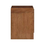 Meridian Furniture, Table de Chevet Cannelée