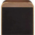 Meridian Furniture, Table de Chevet Cannelée