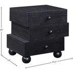 Meridian Furniture, Table de chevet Askew