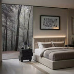 Meridian Furniture, Table de chevet Askew