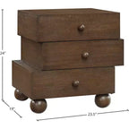 Meridian Furniture, Table de chevet Askew