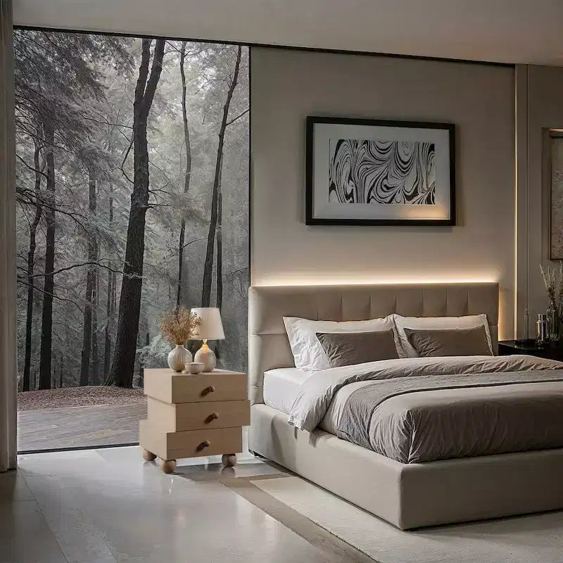 Meridian Furniture, Table de chevet Askew