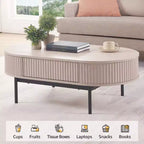 Table basse moderne à profil courbé Unipaws