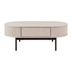 Table basse moderne à profil courbé Unipaws