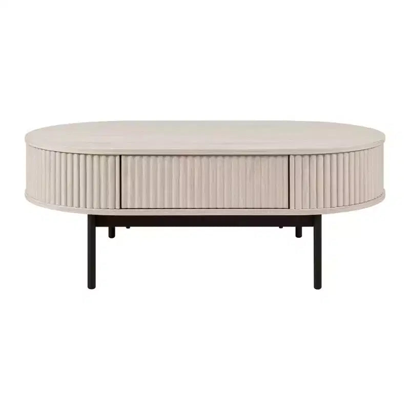 Table basse moderne à profil courbé Unipaws
