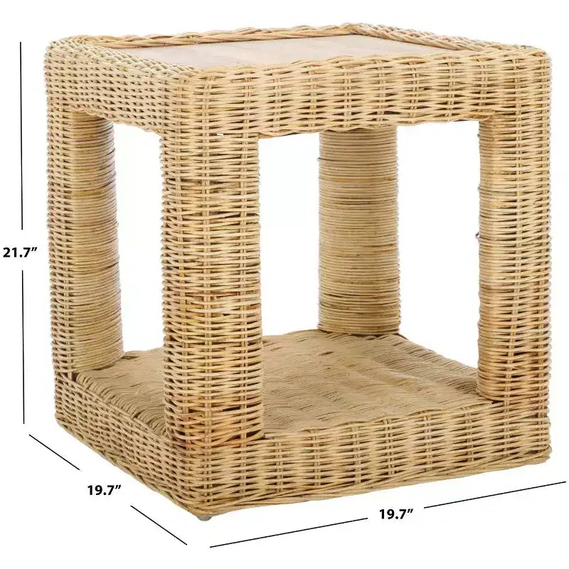 Table d'appoint Castriel - ACC6507A - Naturel/Naturel - Safavieh