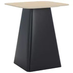 Table d'appoint haute en porcelaine Fedo - ACC2904A - Beige/Noir - Safavieh