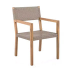 MAYEERTY Chaises de patio en osier 2 pièces résistantes aux intempéries avec assemblage facile