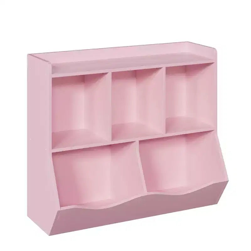 Bibliothèque enfant GustoWave, étagère à livres pour enfants, rangement de jouets, étagère à jouets pour enfants, armoire de rangement, idéale pour la salle de jeux, le salon, la chambre d'enfant.