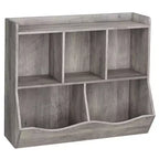 Bibliothèque enfant GustoWave, étagère à livres pour enfants, rangement de jouets, étagère à jouets pour enfants, armoire de rangement, idéale pour la salle de jeux, le salon, la chambre d'enfant.