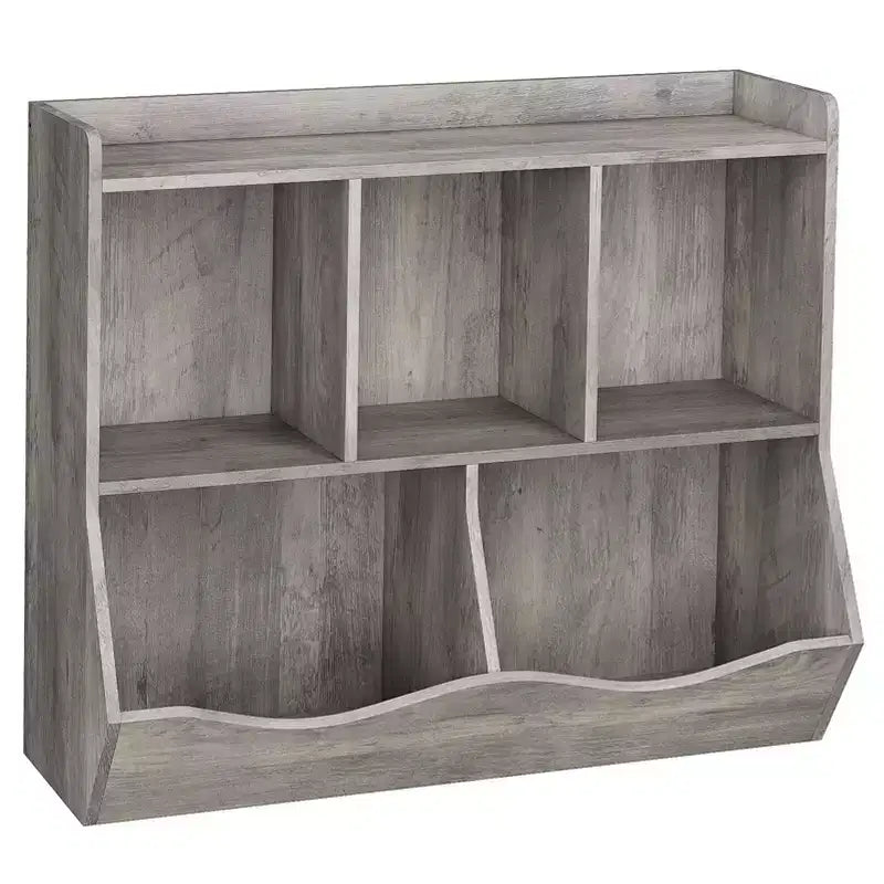 Bibliothèque enfant GustoWave, étagère à livres pour enfants, rangement de jouets, étagère à jouets pour enfants, armoire de rangement, idéale pour la salle de jeux, le salon, la chambre d'enfant.