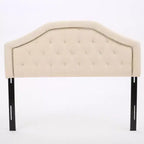 Tête de Lit Capitonnée Contemporaine Christopher Knight Home Killian Lit Double/Queen