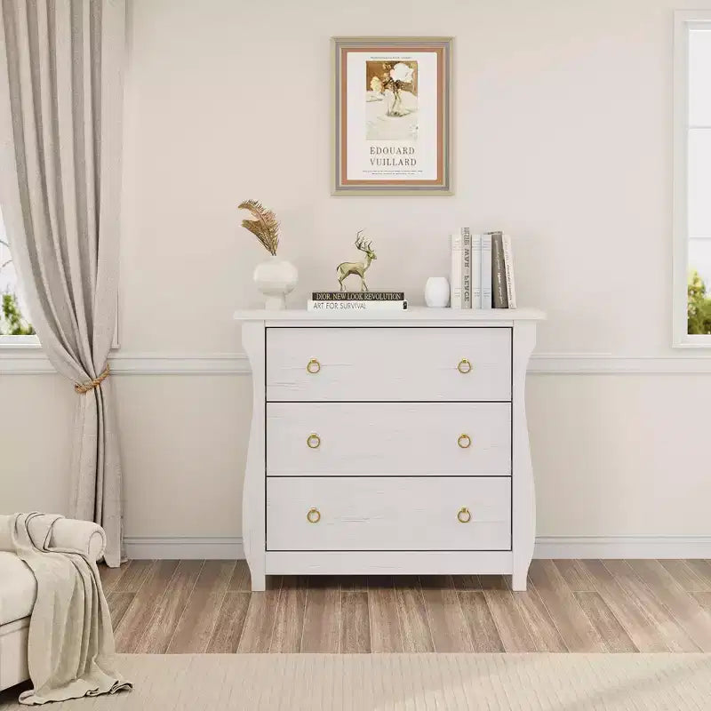 Commode de chambre à coucher, commode moderne avec façade cannelée en bois, meuble de rangement pour vêtements et meuble TV pour salon et couloir