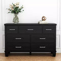 Dresser for Bedroom with 7 Drawers, Modern Chest of Drawers Closet with Metal Handle, Wooden Dresser Organizer, for Bedroom, Living Room