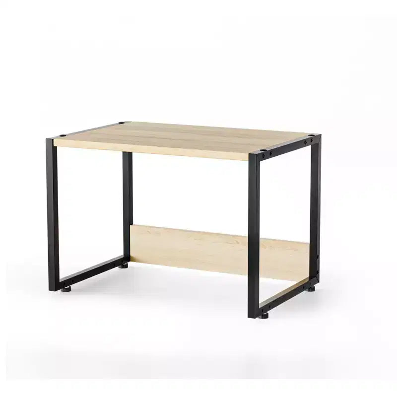 VINGLI Combinable Printer Stand with Storage for Desk, Heavy Duty Printer Riser Under Desk for Fax Machine Copier Scanner (Oak)