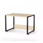 VINGLI Combinable Printer Stand with Storage for Desk, Heavy Duty Printer Riser Under Desk for Fax Machine Copier Scanner (Oak)