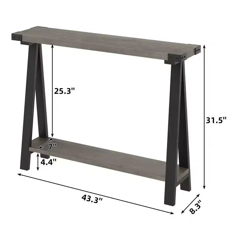 Console, table d'entrée à 2 niveaux avec rangement, console étroite dans le salon, petite table de couloir, table d'entrée principale