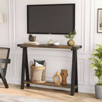 Console, table d'entrée à 2 niveaux avec rangement, console étroite dans le salon, petite table de couloir, table d'entrée principale