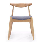 Ensemble de salle à manger Christopher Knight Home Ishar 5 pièces en bois d'hévéa de style milieu de siècle avec chaises rembourrées
