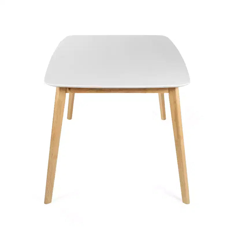Ensemble de salle à manger Christopher Knight Home Ishar 5 pièces en bois d'hévéa de style milieu de siècle avec chaises rembourrées