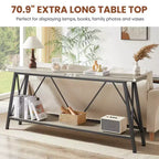 MAYEERTY Tabourets de bar de comptoir en similicuir gris (lot de 2), design moderne pour îlots de cuisine et salles à manger