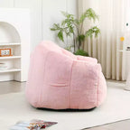 MAYEERTY Fauteuil Poire avec Accoudoirs en Mousse Haute Densité Confortable pour Adultes, Salon, Chambre à Coucher, Coin Lecture