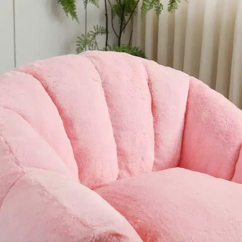 MAYEERTY Fauteuil Poire avec Accoudoirs en Mousse Haute Densité Confortable pour Adultes, Salon, Chambre à Coucher, Coin Lecture