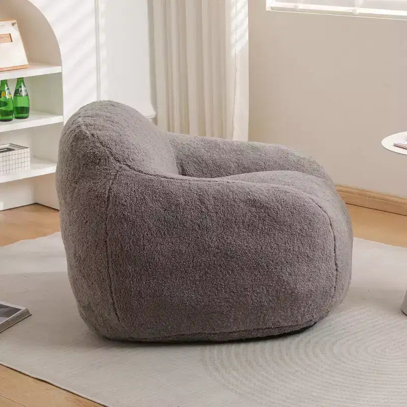 MAYEERTY Grand canapé pouf géant pour adultes spacieux avec accoudoirs rembourrage en mousse à mémoire de forme pour salon chambre