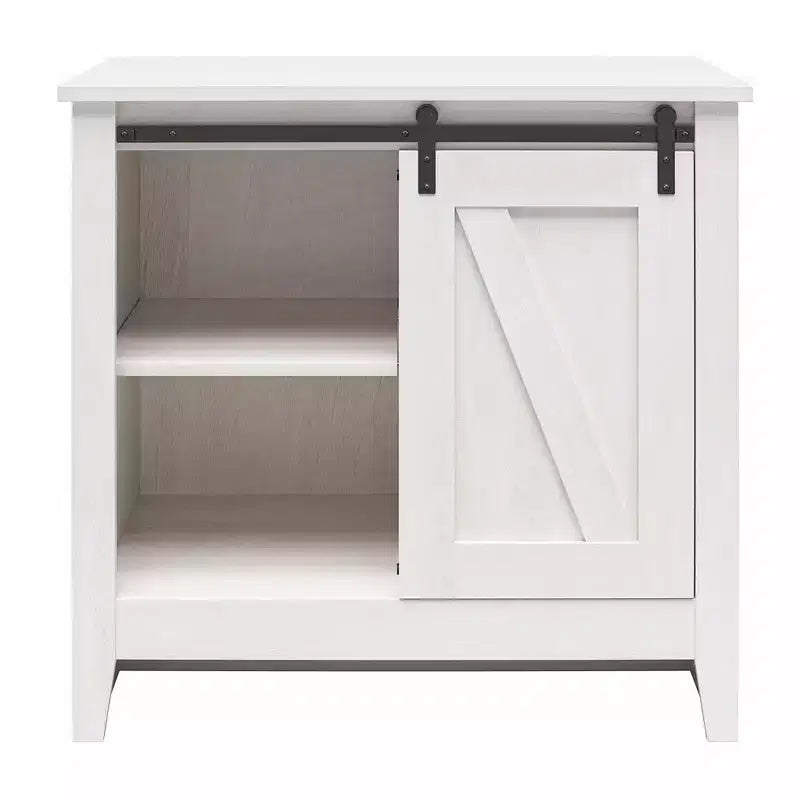 RealRooms Alton Farmhouse Nightstand with 4 Shelves