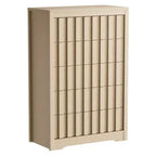 Commode à tiroirs, Commode moderne pour chambre à coucher avec plateau en bois