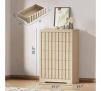 Commode à tiroirs, Commode moderne pour chambre à coucher avec plateau en bois