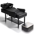 Karl Home Shampoo Backwash Unit with ABS Plastic Bowl and Storage Shelf