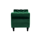 Christopher Knight Home Max Pouf de rangement capitonné en velours de style moderne