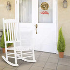 Fauteuil à bascule à dossier haut Fauteuils à bascule d'extérieur pour adultes Fauteuils à bascule de véranda tout temps Fauteuils à bascule surdimensionnés