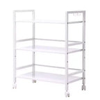 Widened Cart 3-Tier Multi-Function Layer Cart-xm_463w Moveable Storage Rack