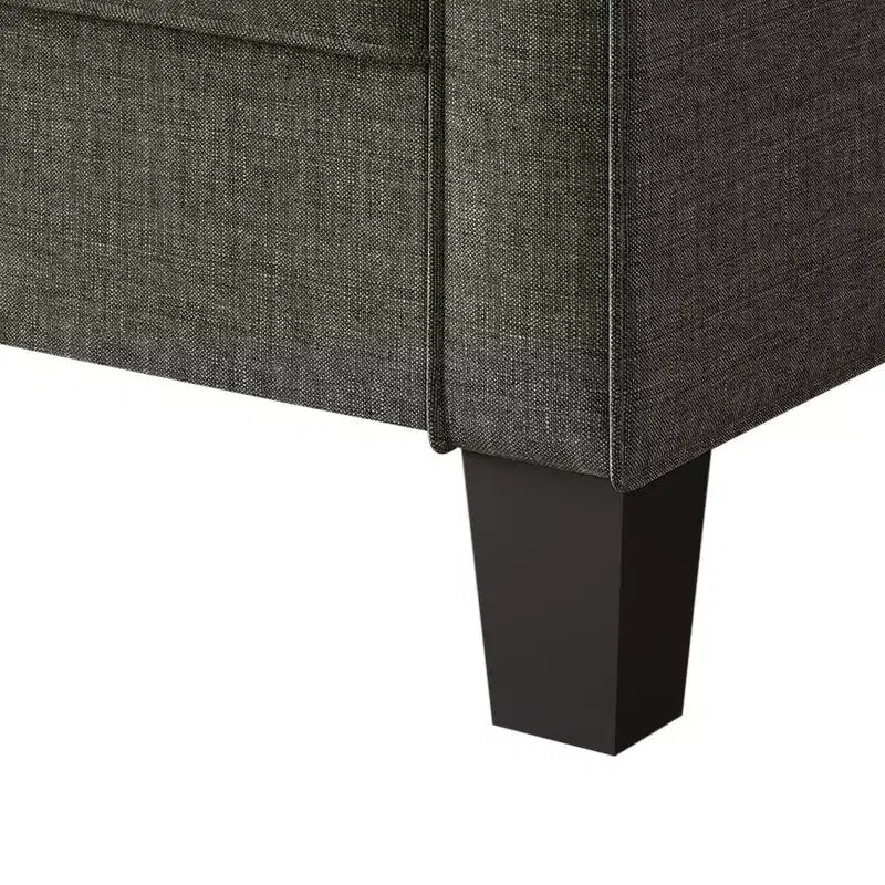Canapé Home Design Marcia à accoudoirs carrés
