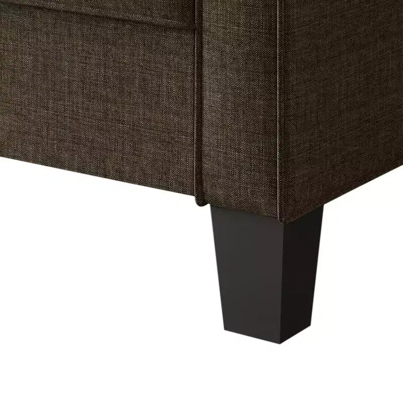 Canapé Home Design Marcia à accoudoirs carrés