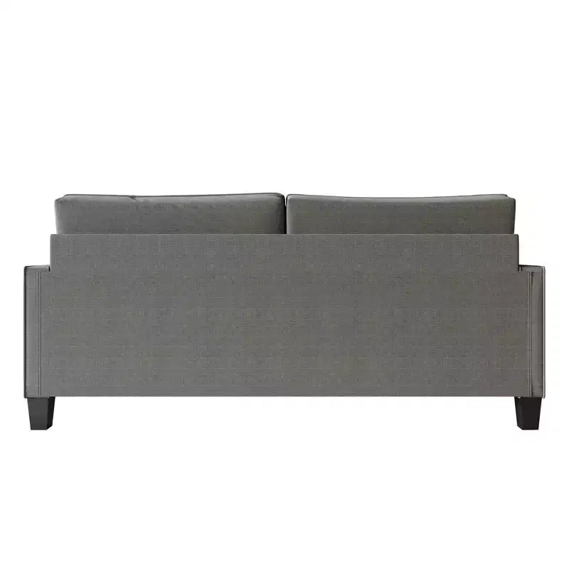 Canapé Home Design Marcia à accoudoirs carrés