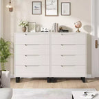Commode verticale à 4 tiroirs, Meuble de rangement autoportant de 105 cm de haut avec pieds détachables, Armoire en bois pour chambre, salon, couloir et entrée