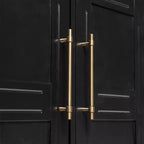 Christopher Knight Home Chasca Armoire de rangement moderne en bois d'acacia 48 po avec 3 portes, 3 tiroirs et étagères réglables