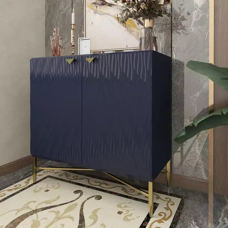 Meuble de rangement utilitaire autoportant CLIHOME en MDF de 40 cm (15,75 po) de largeur x 83,5 cm (32,87 po) de hauteur avec patin de nivellement réglable