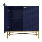 Meuble de rangement utilitaire autoportant CLIHOME en MDF de 40 cm (15,75 po) de largeur x 83,5 cm (32,87 po) de hauteur avec patin de nivellement réglable