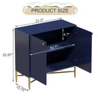 Meuble de rangement utilitaire autoportant CLIHOME en MDF de 40 cm (15,75 po) de largeur x 83,5 cm (32,87 po) de hauteur avec patin de nivellement réglable