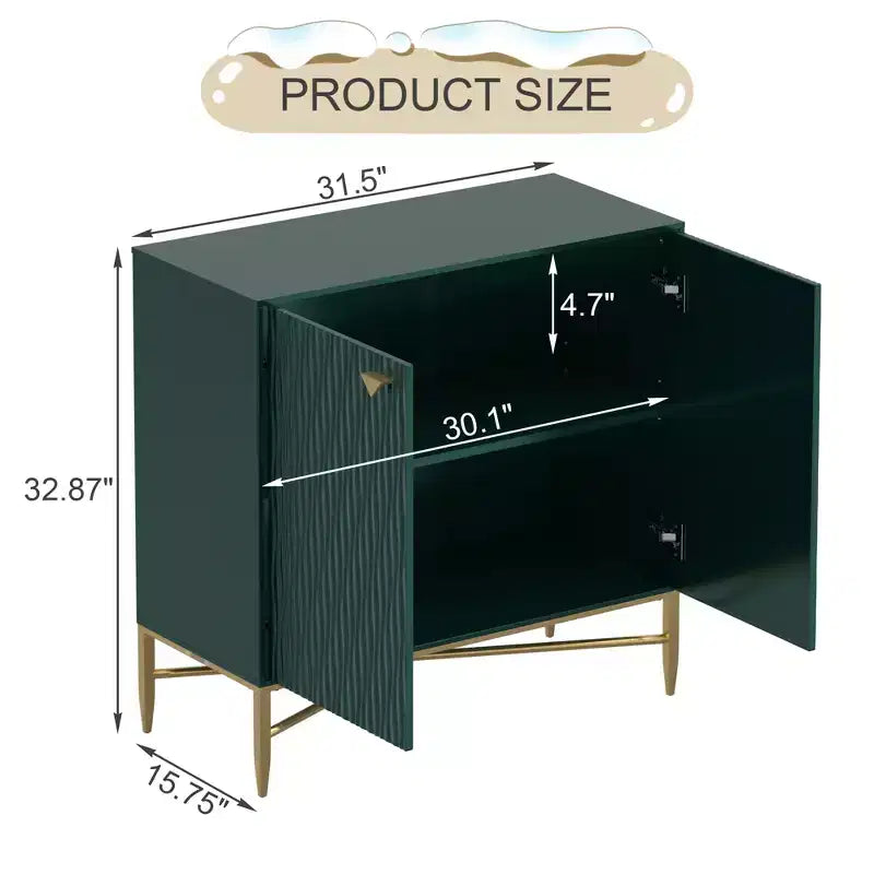 Meuble de rangement utilitaire autoportant CLIHOME en MDF de 40 cm (15,75 po) de largeur x 83,5 cm (32,87 po) de hauteur avec patin de nivellement réglable