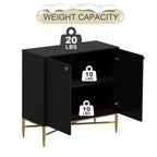 Meuble de rangement utilitaire autoportant CLIHOME en MDF de 40 cm (15,75 po) de largeur x 83,5 cm (32,87 po) de hauteur avec patin de nivellement réglable