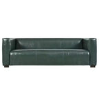 80.25 Canapé 3 places marron clair pour salon et salle de réunion Aucun assemblage requis