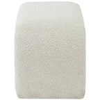 Meridian Furniture, Banc Niagara en tissu Boucle