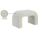 Meridian Furniture, Banc Niagara en tissu Boucle