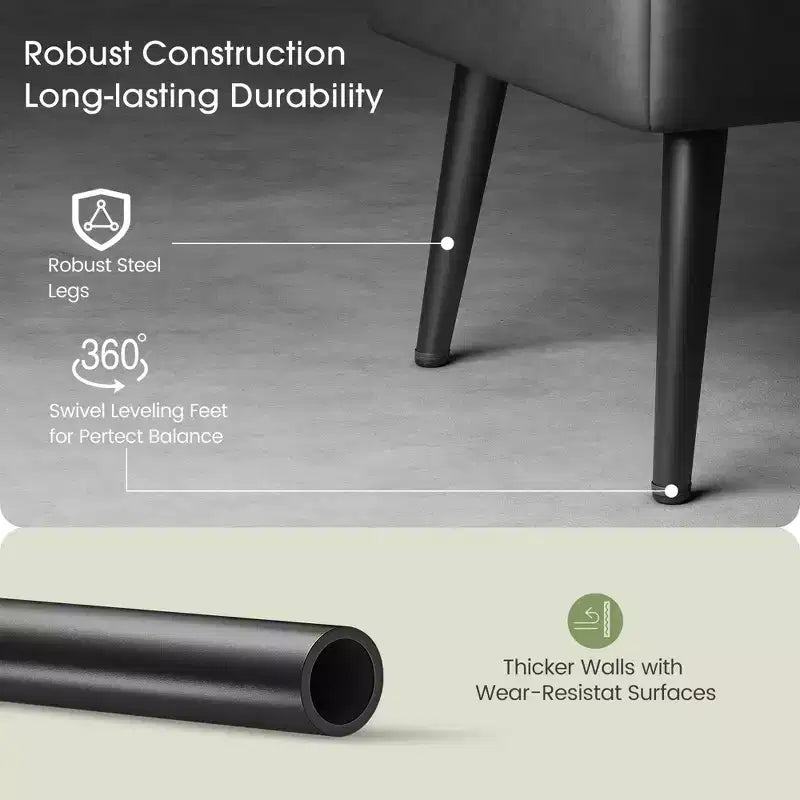 Banc Ottoman de Rangement, Banc d'entrée ou de chambre à coucher de style moderne du milieu du siècle, Cuir synthétique avec coutures, Banc en cuir avec rangement ottoman, Repose-pieds